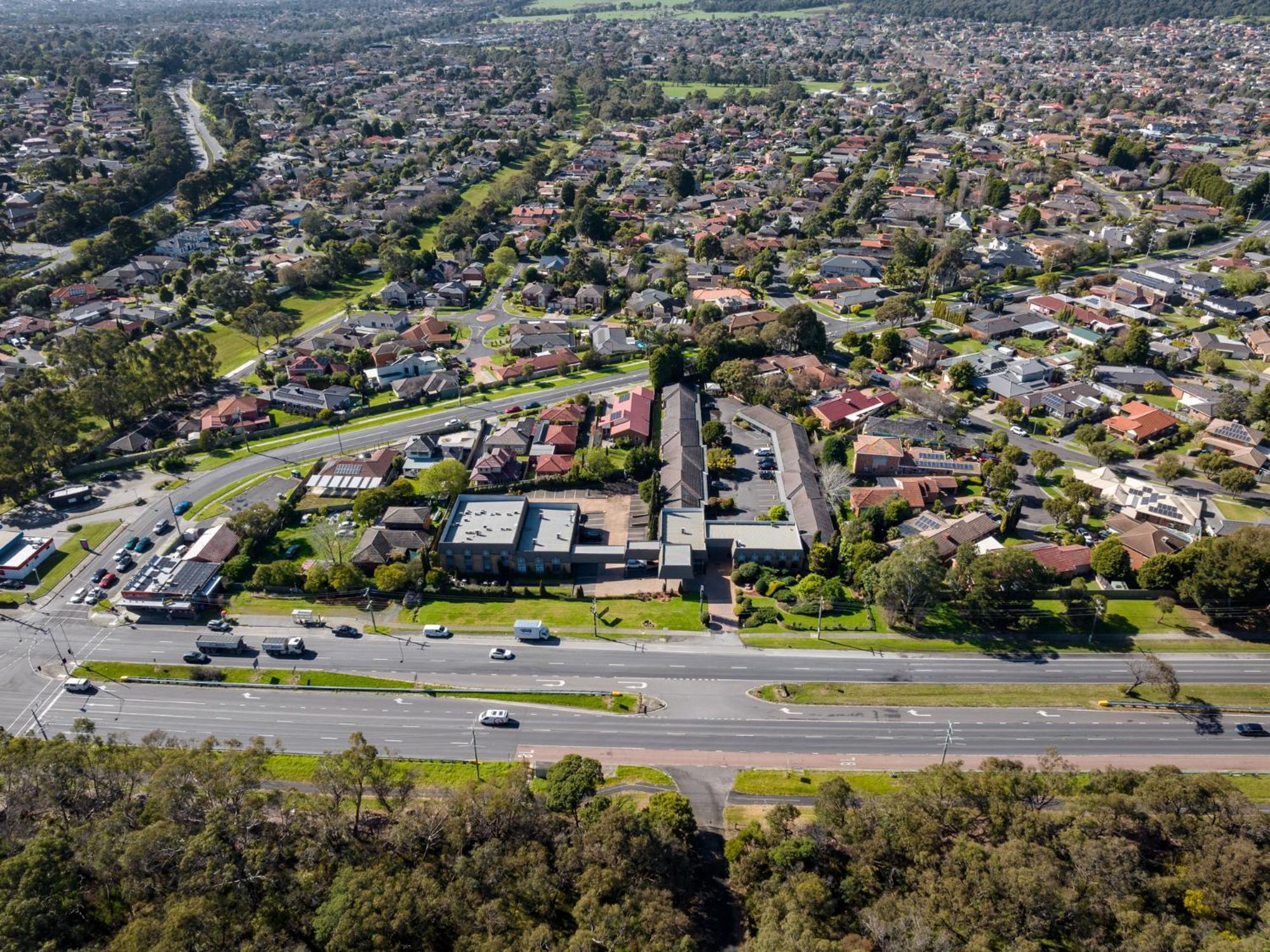 โรววิลล์ อินเตอร์เนชันแนล โฮเทล Motel Rowville ภายนอก รูปภาพ